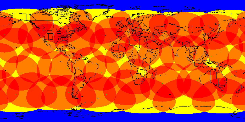 Globalstar constellation