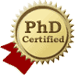 PhD certified