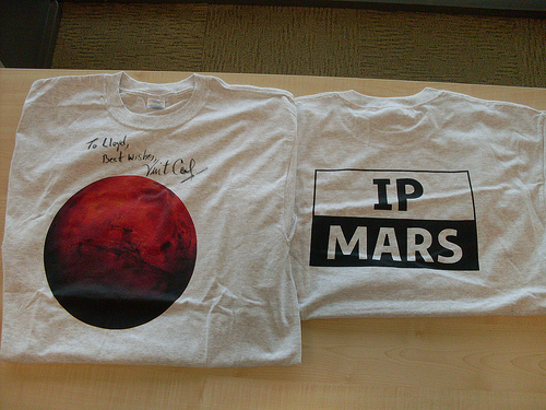 a T-shirt from Vint Cerf