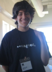 ++ungood; modelled by Aaron Swartz.